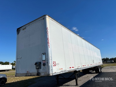 2006 Wabash 53 ft x 102 in T/A Remolque de furgoneta