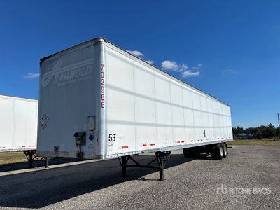 2007 Wabash 53 ft x 102 in T/A Van Trailer