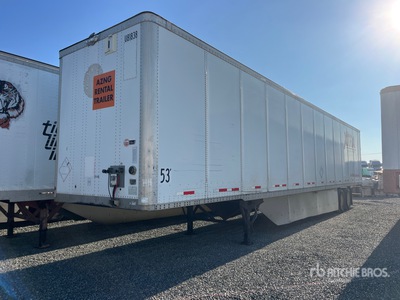 2007 Wabash 53 ft x 102 in T/A مقطورة فان