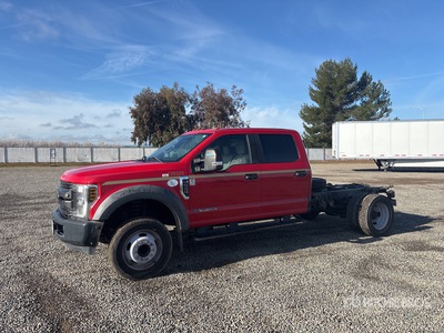 2018 Ford F-550 4x2 Crew Cab Cab and Chassis
