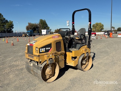 2015 Cat CB24B Double Drum Roller
