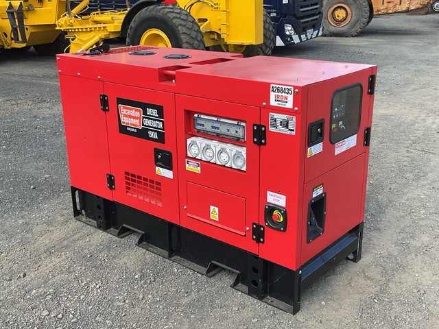 2024 EXEQ 15-3 15 kVA Skid-Mounted Generator Set (Unused)