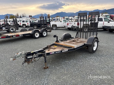 2018 Miska 4X7UT 7 ft S/A Equipment Trailer