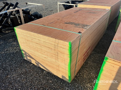 Quantity of (40) 3/4 in 4 x 8 CSP/DFP No Stamp Plywood (Unused)