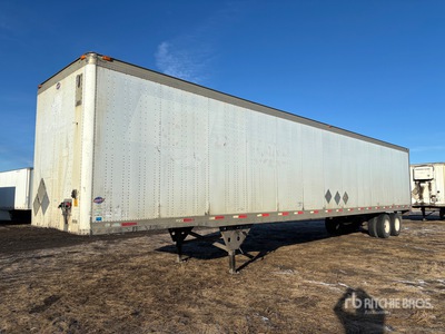 2002 Utility 53 ft x 102 in T/A Van Trailer