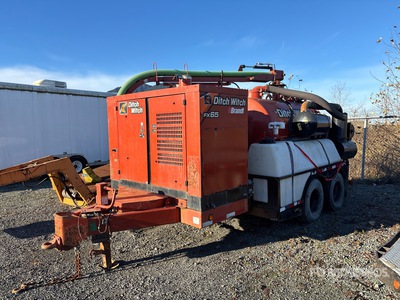 Ditch Witch FX65 T/A ハイドロバキュームトレーラー