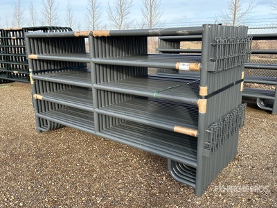 Quantity of (18) BYT 9 ft 6 in Panel para ganado (Unused)