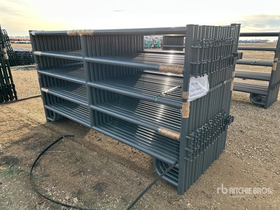 Quantity of (18) BYT 9 ft 6 in Panel para ganado (Unused)