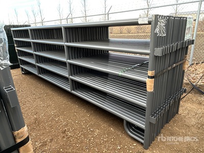 Quantity of (18) BYT 16 ft Panel para ganado (Unused)