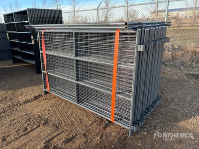 Quantity of (30) BYT 7 ft Mesh Panel para ganado (Unused)