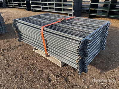 Quantity of (18) BYT 7 ft Mesh Panel para ganado (Unused)