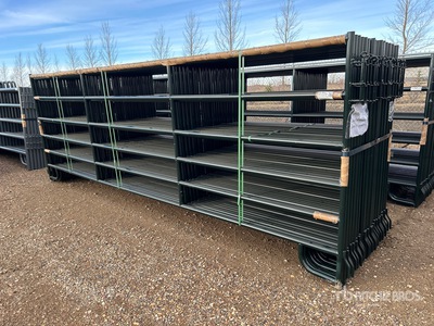 Quantity of (24) BYT 16 ft x 5 ft 6 in Livestock Panel (Unused)