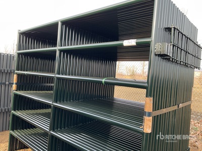 Quantity of (24) BYT 7 ft 6 in x 5 ft 6 in Panel para ganado (Unused)