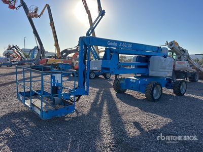 2013 Genie Z-60/34 4WD Diesel Plataforma Elevadora Articulada