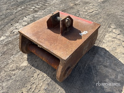 Q/C Excavator Auger Mounting Plate