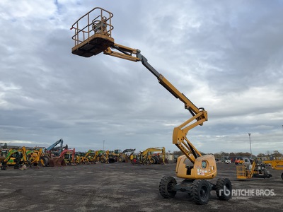 2014 Haulotte Compact12DX 4WD Diesel Articulating Boom Lift