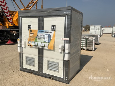 Suihe 2 m x 1.3 m Skid-Mounted Portable Toilet (Unused)