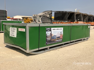 2025 Suihe C404013-300gPE 40 ft x 40 ft x 13 ft Container Storage Canopy (Unused)