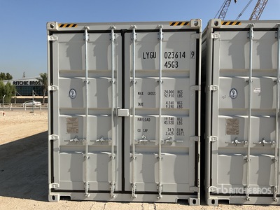 2025 40 ft High Cube Multi-Door Storage Container