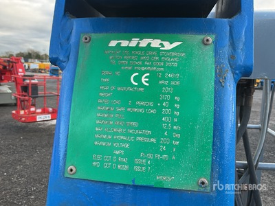 2013 Nifty-Lift HR12 Articulating Boom Lift