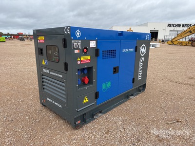 2025 Salini VG-R30 37.5 kVA Skid-Mounted 30kW Groupe électrogène (Unused)