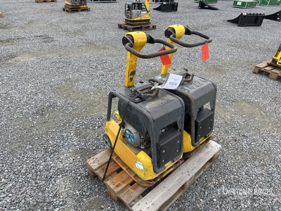 Quantity of (2) 2016 Wacker Neuson DPU3050He Vibratory Plate Compactor