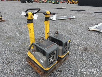 Quantity of (2) Wacker Neuson DPU5545HE Vibratory Plate Compactor