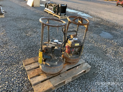 Quantity of (2) 2017 Atlas Copco LX 90 Vibratory Plate Compactor