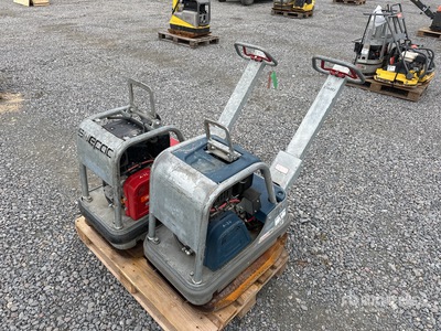Quantity of (2) Swepac FB250 Vibratory Plate Compactor