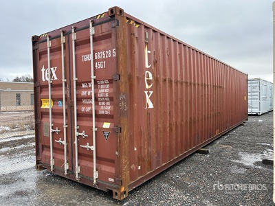 2011 40 ft High Cube Storage Container