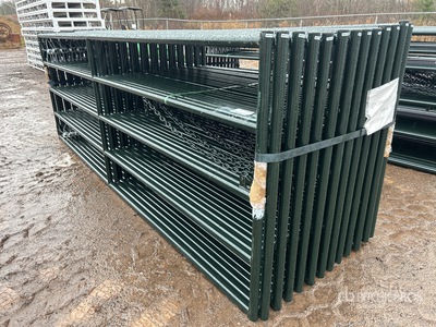 Quantity of (24) 2025 BYT RP120 12 ft Ranch Panel para ganado (Unused)