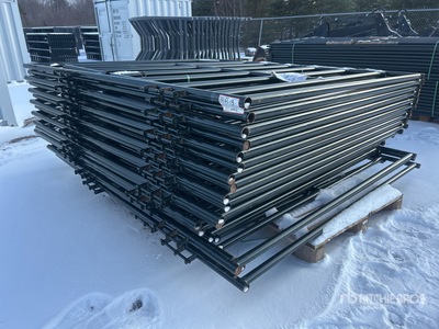 Quantity of (18) 2024 BYT FRMGTE76 7 ft 6 in Magnum Ranch Frame Livestock Gate (Unused)