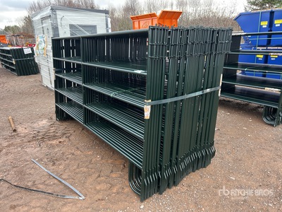 Quantity of (31) 2025 BYT RP96 9 ft 6 in x 5 ft 9 ft 6 in x 5 ft Ranch Panel para ganado (Unused)