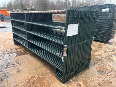 Quantity of (24) 2025 BYT RG12 12 ft Ranch ゲート (Unused)