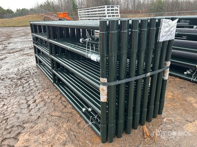 Quantity of (16) 2024 BYT MRG120 12 ft Magnum Ranch Livestock Gate (Unused)
