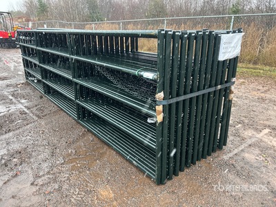 Quantity of (24) 2025 BYT MRG16 16 ft Ranch Livestock Gate (Unused)