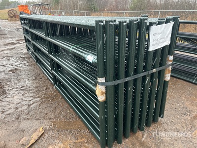 Quantity of (16) 2025 BYT MRG160 16 ft Magnum Ranch Livestock Gate (Unused)