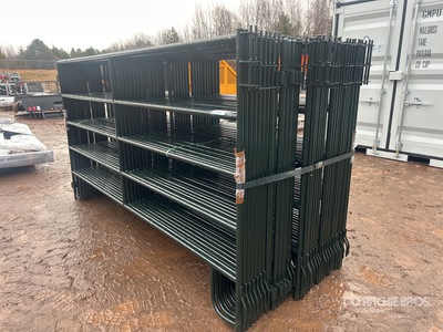 Quantity of (31) 2025 BYT RP96 9 ft 6 in x 5 ft Ranch Livestock Panel (Unused)