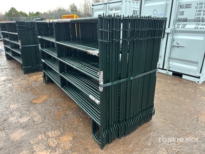 Quantity of (31) 2025 BYT RP96 9 ft 6 in x 5 ft Ranch Livestock Panel (Unused)