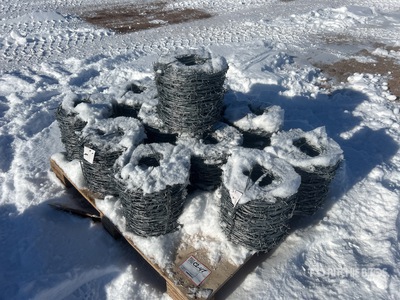Quantity of (12) 2025 BYT BW04 Barbed Wire (Unused)