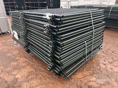 Quantity of (24) 2025 BYT MDGTE04 4 ft Mesh Ranch Livestock Gate (Unused)