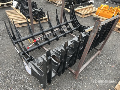 2025 GIYI GYCLG72C Skid Steer Grapple (Unused)