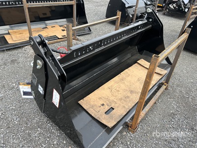2025 GIYI GY-KH72F Skid Steer Bucket (Unused)