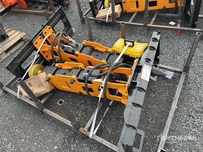 2025 GIYI GY-D680 Skid Steer Post Driver (Unused)