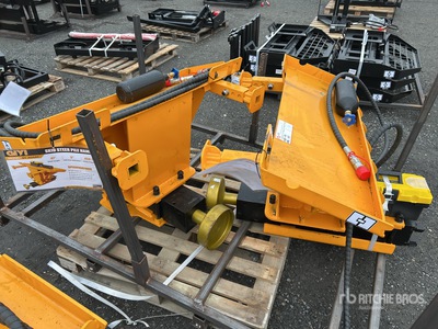 2025 GIYI GY-AD680 Skid Steer Post Driver (Unused)