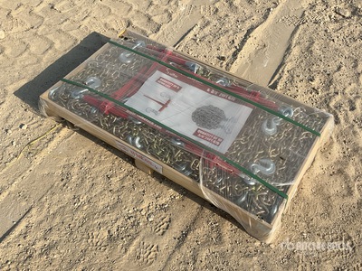 Quantity of Suihe 5400 lb Ratchet Binders w/ 20 ft Chains Divers -  accessoires pour grues (Unused)