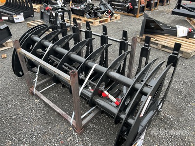 2025 GIYI GYCLG72C Skid Steer Grapple (Unused)