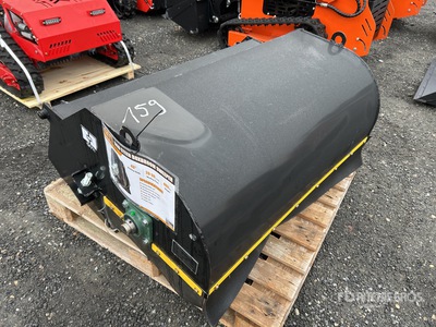 2025 GIYI GY-BS43 Mini Closed Skid Steer Sweeper (Unused)