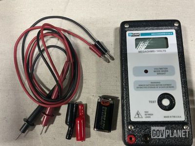 (3) Tegam R1M-B Megohmmeters