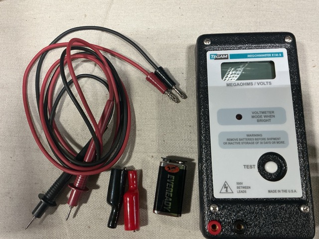 (3) Tegam R1M-B Megohmmeters